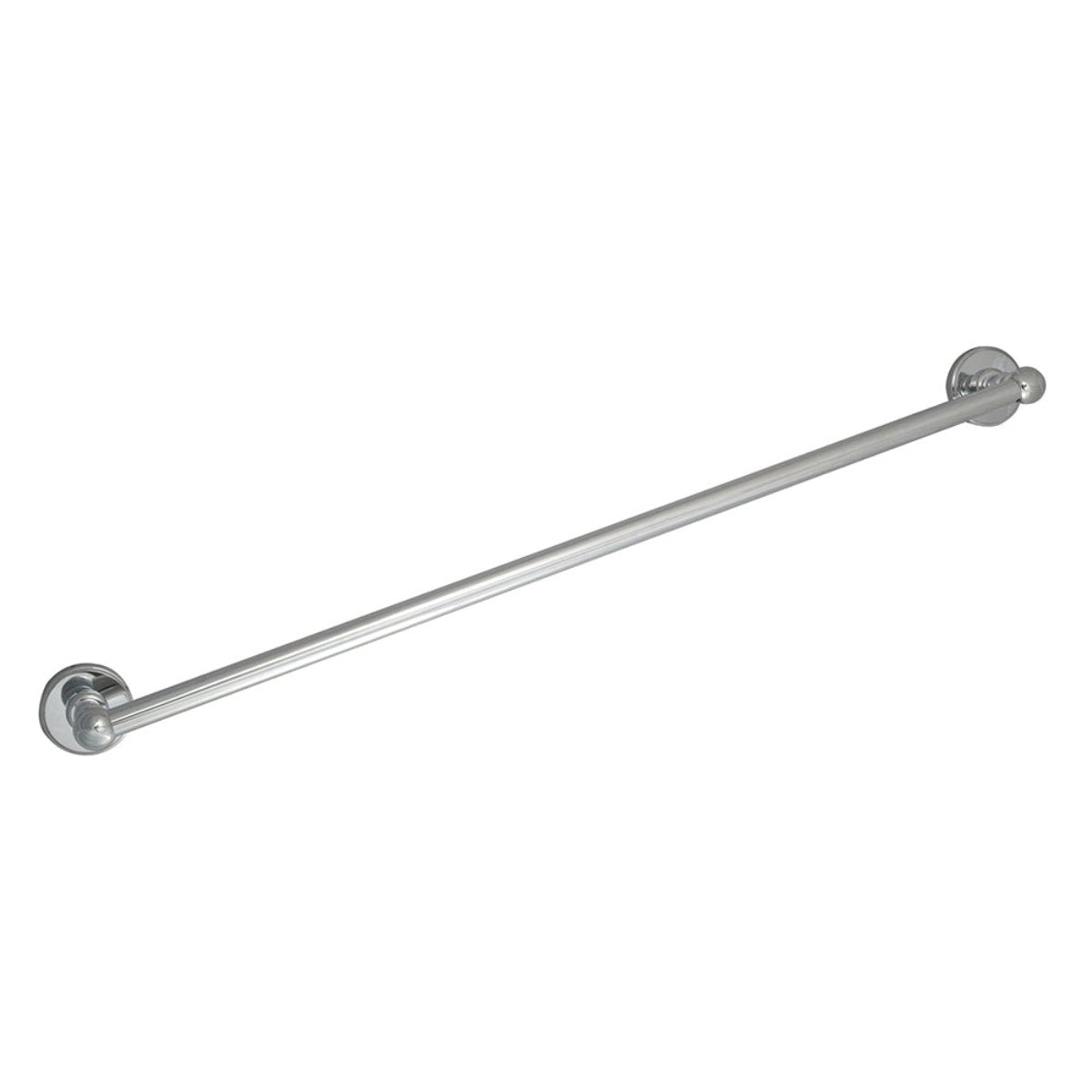brushed chrome towel bar