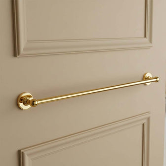 traditional gold towel holder bar Main image