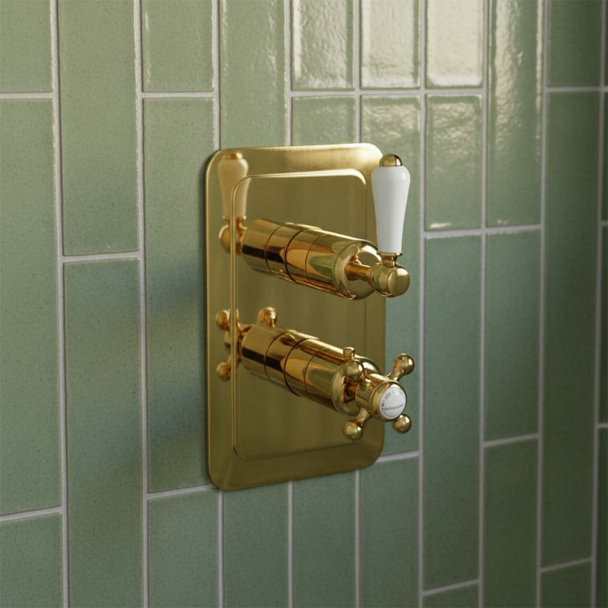 traditional lever shower mixer valve