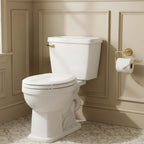 traditional loo roll holder - gold 