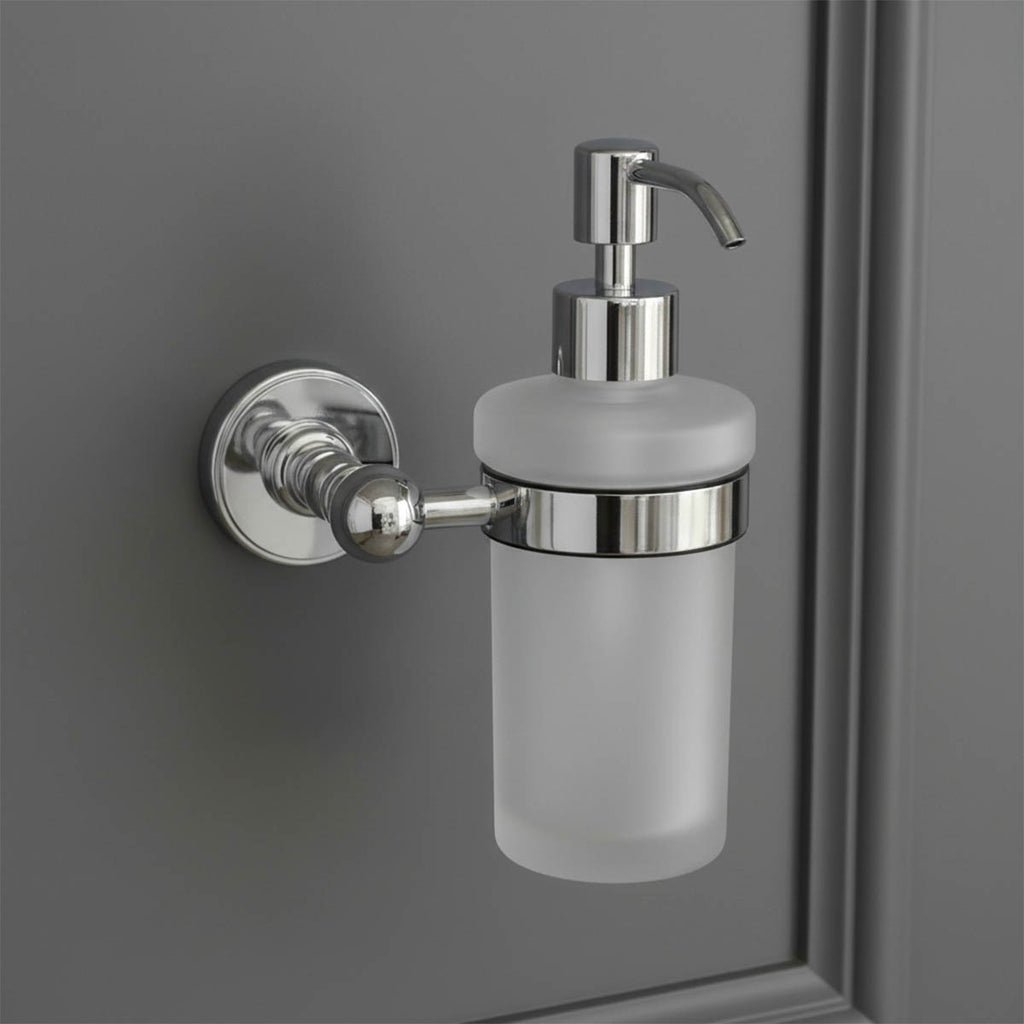 traditional wall mounted soap dispenser