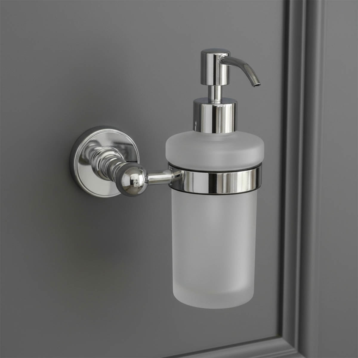 traditional wall mounted soap dispenser