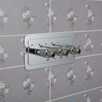 triple outlet concealed shower valve