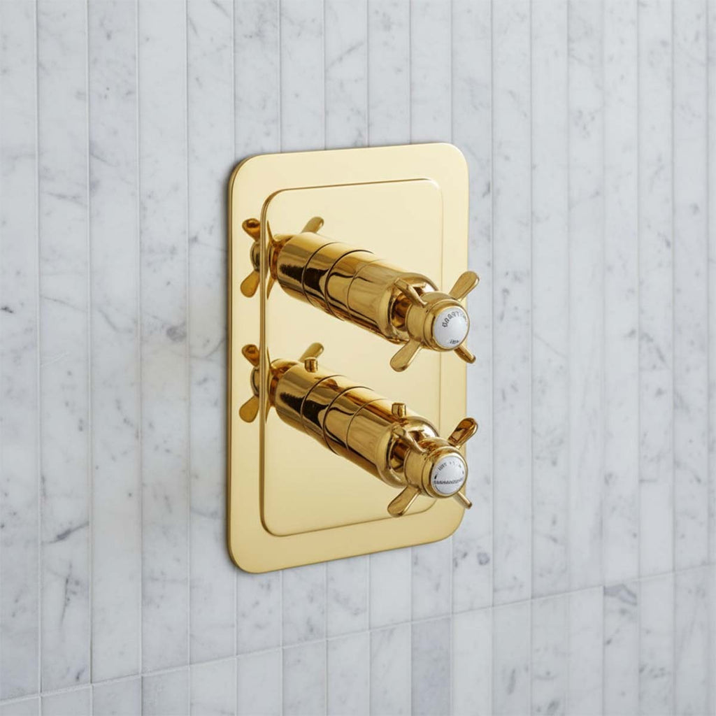 2 way concealed shower valve