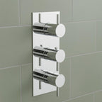two outlets concealed thermostatic shower valve 