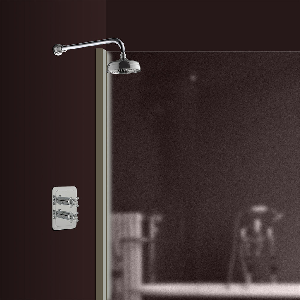 Traditional Wall Mounted Concealed Shower Mixer Valve –Single Outlet Secondary image