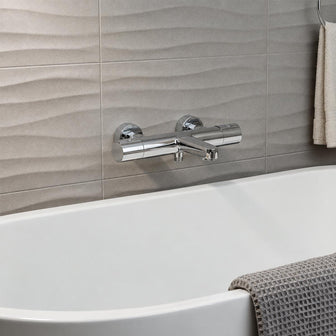 wall mounted bath shower mixer tap  Main image