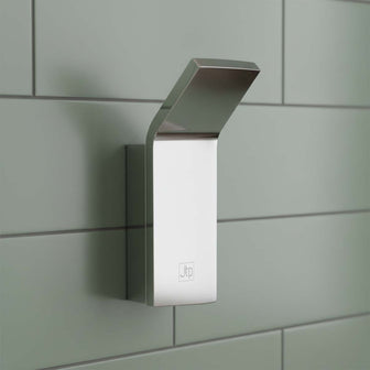 wall mounted single robe hook - chrome  Main image