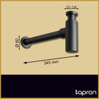 Bathroom Sink Waste Trap-Tapron
