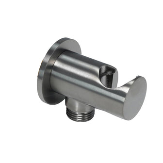 brushed black water outlet elbow Main image