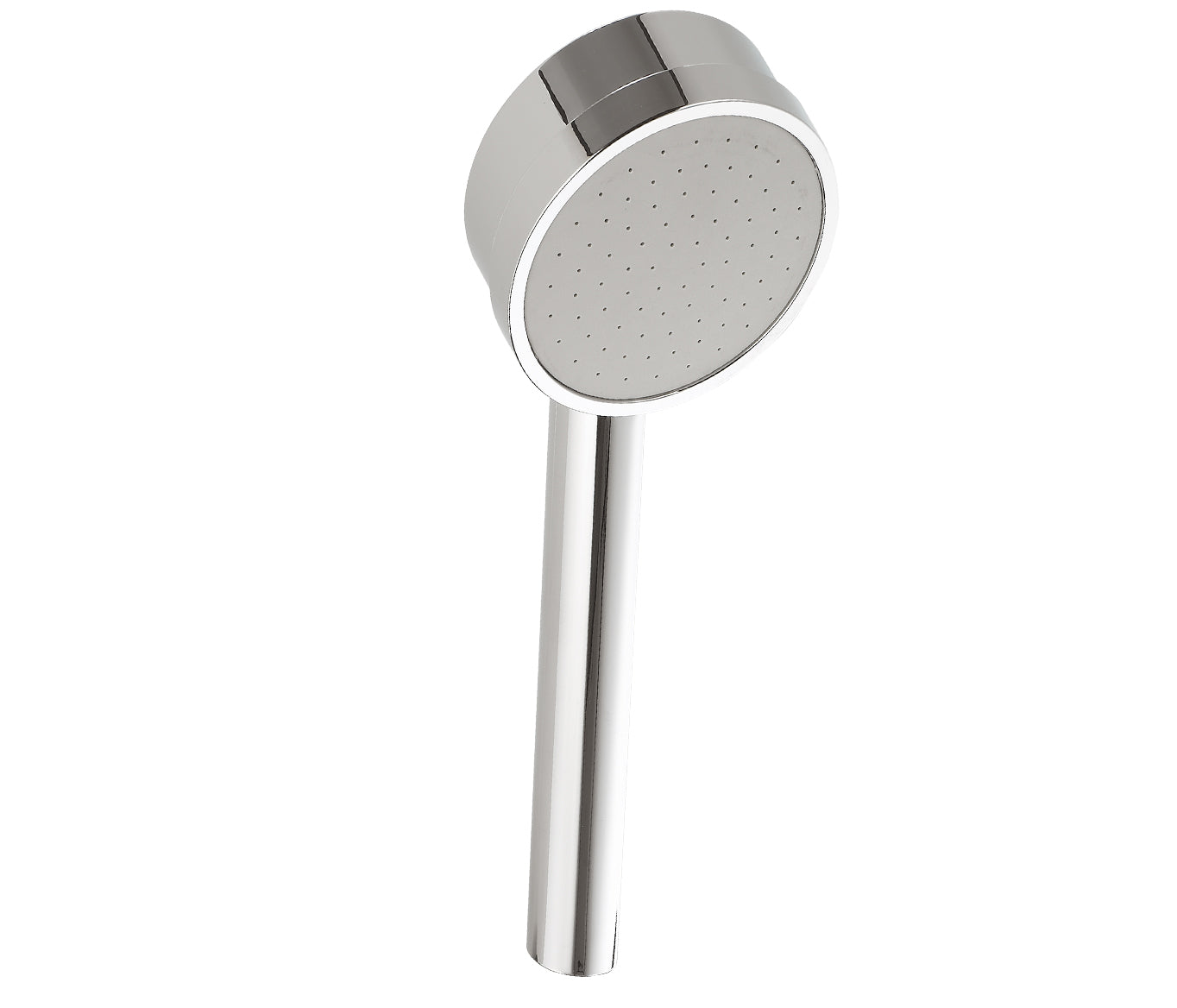 Single Function Round Shower Handle - Chrome Finish
