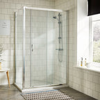 single sliding door shower enclosure - tapron