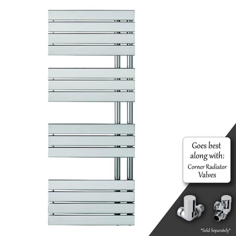 chrome bathroom radiator