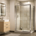 sliding glass shower enclosure  - tapron