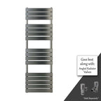 dual fuel towel rail black