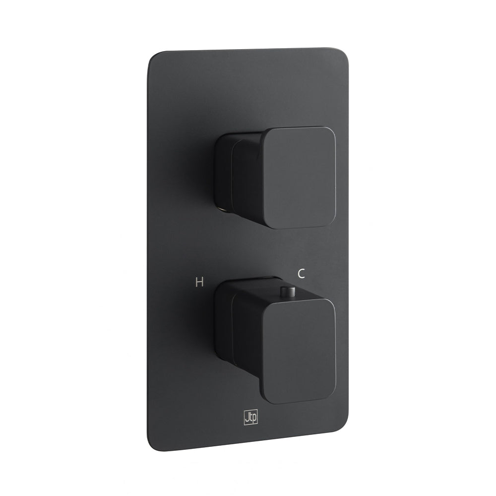 HIX Thermostatic Concealed 1 Outlet Shower Valve - Vertical Secondary image