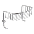 Large Wall Shelf Basket with Hooks