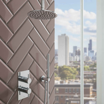2 outlet concealed thermostatic shower valve Main image