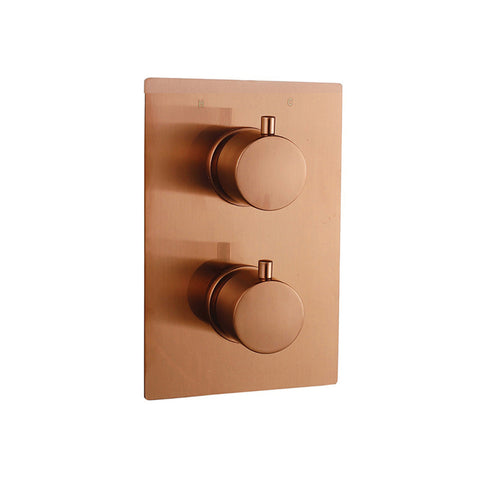 concealed thermostatic shower mixer valve