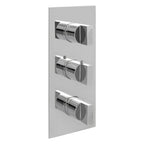 shop Thermostatic Concealed 3 Outlets Shower Valve Triple Handle from tapron