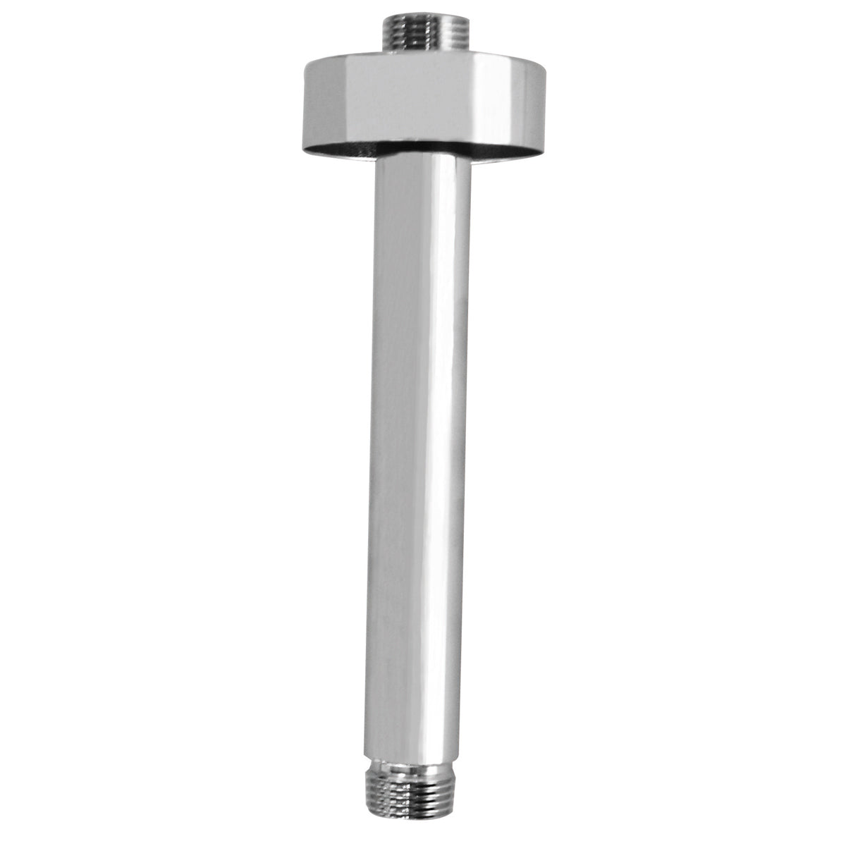 Brass Ceiling Shower Arm, 100mm - Chrome Finish Main image