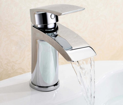 Basin Mixer Tap with Click Clack Waste - Chrome