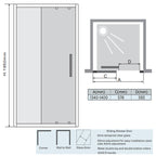 sliding glass shower enclosure - tapron