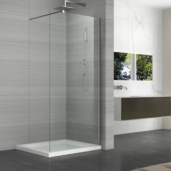 wet room glass screen - tapron Main image