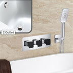 AXEL Thermostatic Concealed 2 Outlet Shower Valve 