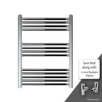 Chrome bathroom radiator