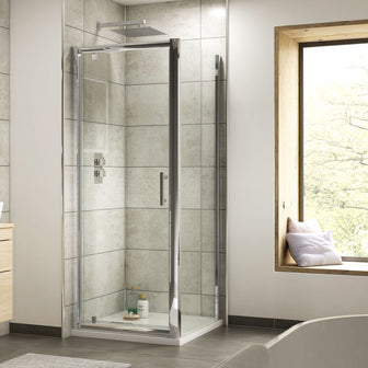 Pivot Shower Enclosure Door - 1950mm - 6mm Secondary image