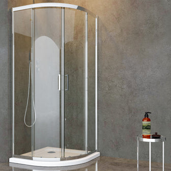 Quadrant & Offset Quadrant Shower Enclosures - 1950 Height 8mm Thick Secondary image