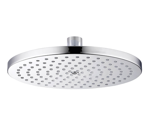 Round Rainfall Shower Head with Chrome Finish - 300mm