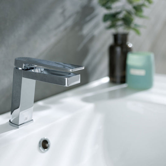 Timeless AXEL Monobloc Basin Tap with Minimalist Lever Design and In-built Aerator, LP 0.2 [74001] 1800