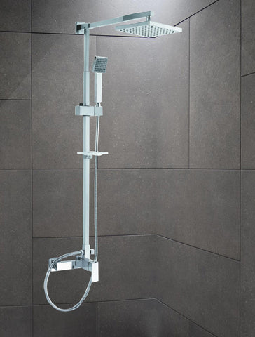 Combination Shower Riser and Mixer Tap