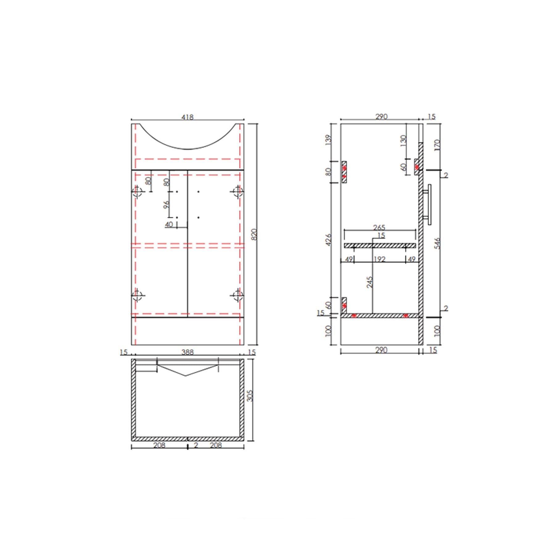 Luxurious Alpha Floor Standing Sink Vanity Unit in Glossy White Finish with Soft Close Doors and Chrome Handles - 550mm