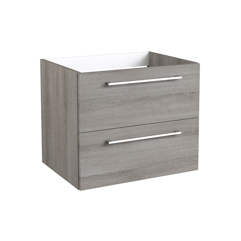 Aqua Durable 2 Drawers Wall-Mounted Vanity Unit - Grey - 600mm  [TRRAD60GA]