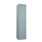 Aqua Wall-Mounted 2 Drawer Space-Saving Essential Vanity Unit - Aquamarine - 1600mm [TRAQM160]
