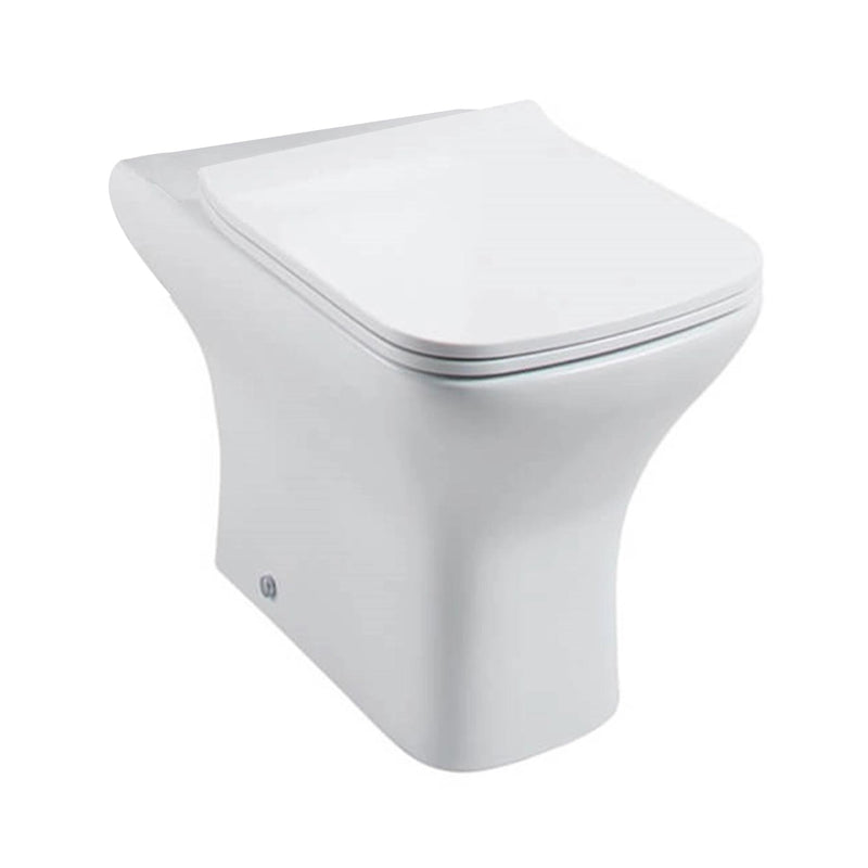 Contemporary Back to Wall Toilet with Soft Close UF Seat Cover made from High-Quality Ceramic for more Hygienic Toilet