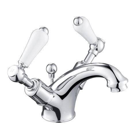 Basin Mixer tap With Pop-up Waste - Chrome
