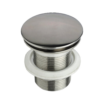 Freeflow Basin Waste with Brushed Stainless Steel Finish - Tapron Main image