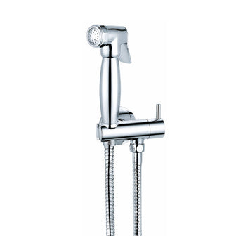 Douche Kit with Thermostatic Mixing Valve - Chrome Finish Main image