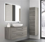Aqua Durable 2 Drawers Wall-Mounted Vanity