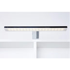 Bathroom Mirror Cabinet with Light and Shaver Plug 600mm shelf interior light on