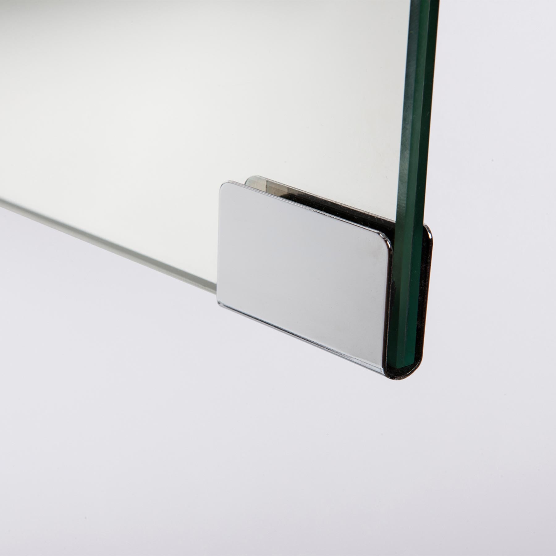 Bathroom Mirror Cabinet with Light and Shaver Plug Black 800mm opened door