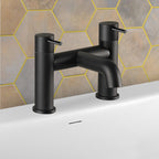 Deck mounted Bath Filler Tap Matt Black-Tapron