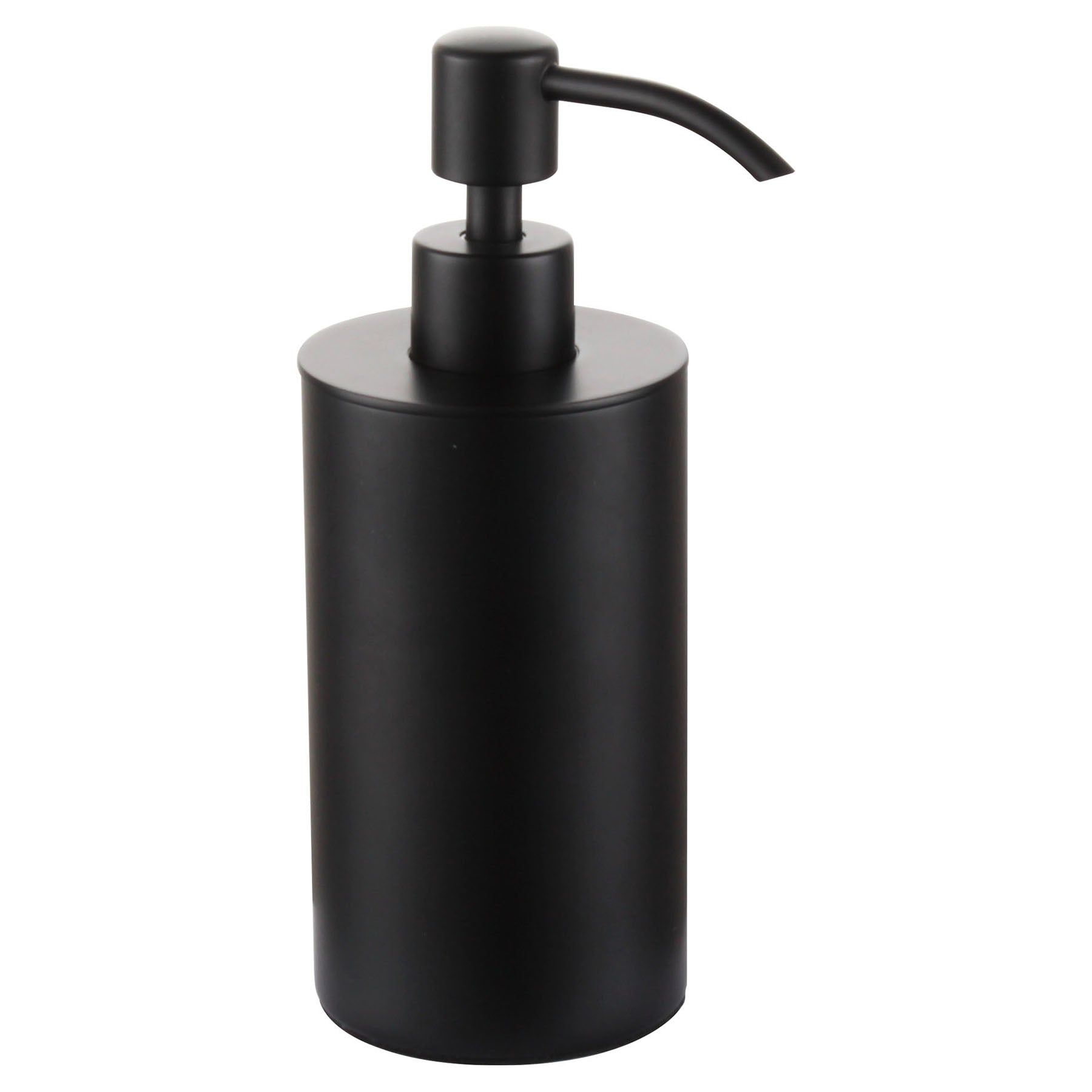 Bathroom Soap Dispenser - Matt Black, 220ml Secondary image