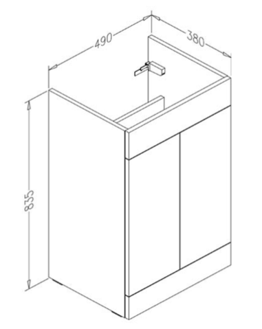 Wall-Mounted Bathroom Cabinet
