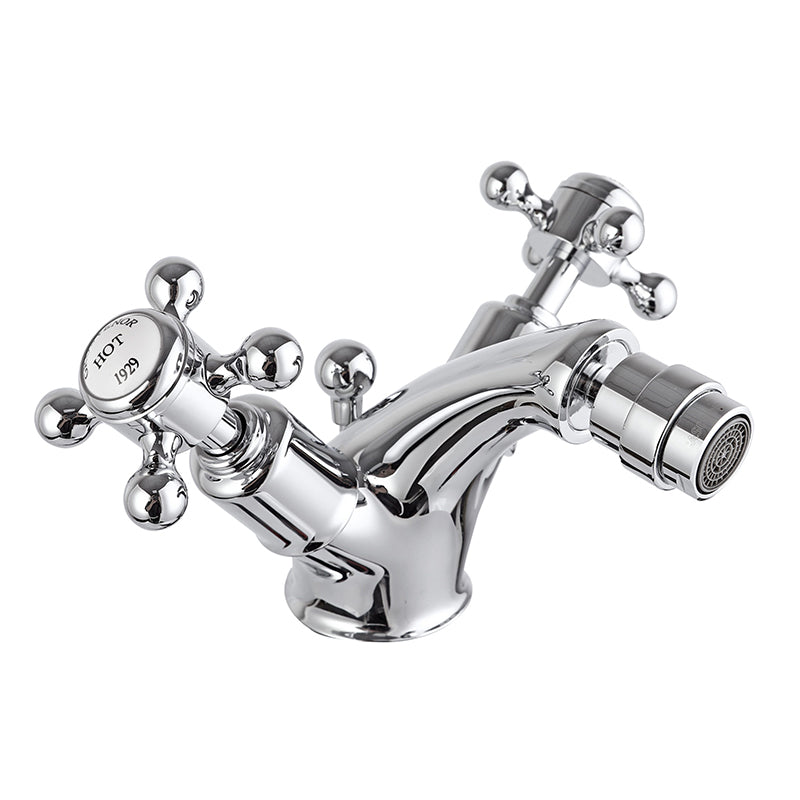 Traditional Bidet Tap with Pop Up Waste - Chrome Secondary image