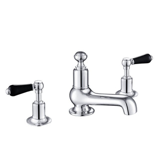 Traditional Deck Mounted 3 Hole Bath Filler Tap – Chrome Secondary image